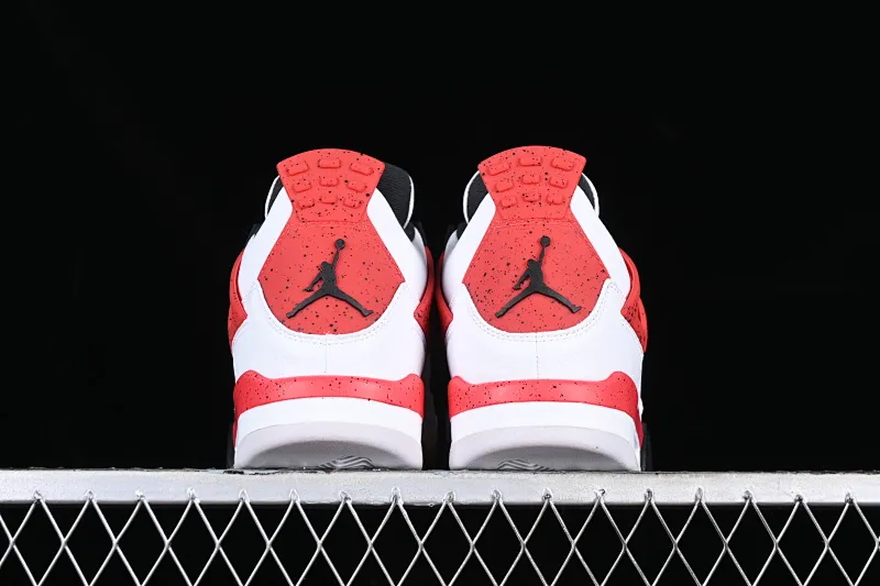 All categories Air Jordan Jordan series basketball shoes Air Jordan 4 Air Jordan 4 Red "Cement" AJ4 Joe 4 red cement reverse flame red DH6927-161